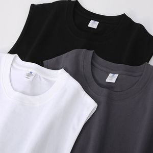 เสื้อกล้ามผู้ชายผ้าฝ้าย 240 กรัม ทรงหลวม สำหรับออกกำลังกาย เล่นกีฬา ใส่ลำลองกลางแจ้ง หรือใส่ทุกวัน - Product Image 3