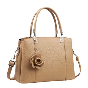 Women's Handbag Lady Rose Shaped <b>Patchwork</b> Solid Trendy <b>Bag</b> - Product Image 1