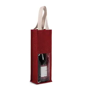 Porte-bouteilles en jute - Product Image 4