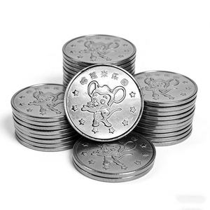 Jetons de <span class=keywords><strong>jeu</strong></span> en alliage personnalisés par une usine professionnelle, jetons métalliques de marque pour les centres de divertissement et les exploitants de machines d'arcade - Product Image 1