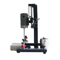Mélangeur de laboratoire alimentaire multifonctionnel 1 kW automatique 220 V avec broyeur à billes en acier inoxydable 304 pour dispersion et mélange de poudres