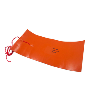 Zr מצב חדש 12 וולט סיליקון גומי גומי מחצלת מים חימום מנוע ליבה נירוסטה ציוד חימום רצועת נירוסטה - Product Image 5