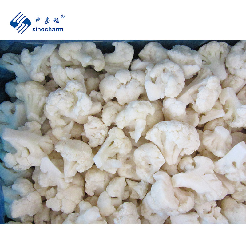 Sinocharm BRC, сорт, 4-6 см, замороженная белая цветная капуста 10 кг, 20 кг, розничная упаковка, 1 фунт замороженных овощей