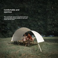 Tente de camping d'été de haute qualité pour le camping et les parcs, équipement d'extérieur, tente pare-soleil décontractée, idéale pour les sorties en famille