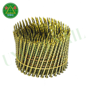 Clavos de bobina de acero galvanizado de alta resistencia estilo cabeza redonda y a cuadros para cercas anticorrosión con descuentos especiales - Product Image 4