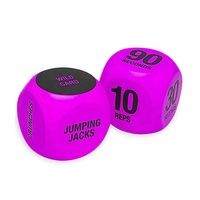 Vente en gros dés d'exercice à 6 faces en mousse PU souple balle anti-stress pour le yoga, l'entraînement et le fitness logo personnalisé disponible