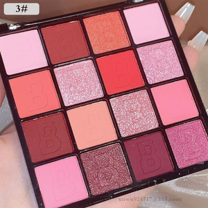 Bảng màu phấn mắt rực rỡ 16 Màu-Màu mờ & lung linh, phiên bản màu xanh mê hoặc cho người mới bắt đầu - Product Image 5