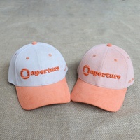 Casquette de baseball décontractée en velours côtelé à 6 panneaux de haute qualité pour filles, personnalisable avec logo brodé 3D – Vente en gros fabricant