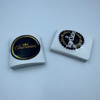 Stiker Segel Kemasan Produk Kotak Hadiah Anti Debu Anti Noda, Berbagai Ukuran Bentuk Teks Tanpa Jejak, Dapat Dilepas, Logo Stiker Kotak Pengiriman