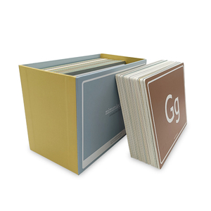 Design personalizzato personalizzato all'ingrosso di alta qualità per bambini ispessita <span class=keywords><strong>parola</strong></span> educativa di apprendimento cognitivo <span class=keywords><strong>gioco</strong></span> di carte Flash - Product Image 1