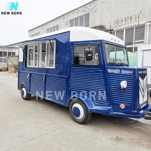 Carrito de comida para perritos calientes, diseño vintage, para exteriores