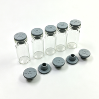 Emballage personnalisé pour ampoules de 1 à 100 ml, flacon en verre à bouchon serti, livraison directe d'usine