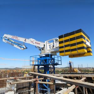 JIUHE Concrete Pumping Machine Floor <b>Climbing</b> Multi-Floor Concrete Place Equipment HG28 32 33 Hydraulic Concrete Placing Boom - Product Image 5