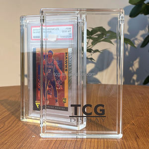 TCG เคสอะคริลิค NBA บาสเก็ตบอลเกรด BGS เคสการ์ดปริศนาแสดงเกรดวินเทจมือใหม่การ์ดตำนานหรือดาวปัจจุบัน - Product Image 5