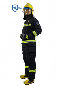 Flame Retardant Aramid/Nomex <strong>Fire</strong> <strong>Suit</strong> for Emergency Rescue Category 1 Hazard Protection - Product Image 5