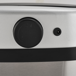 Bin Kitchen Kitchen Kitchen Bin Amazon Hot Sale 50L Stainless Steel Sensor Bin Fingerprint-proof Automatic Trash Can Power Saving Kitchen Automatic Trash Can