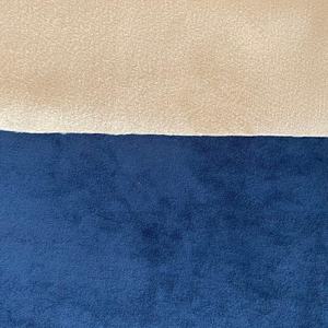 قماش من جلد الغزال مزدوج الجوانب من البوليستر بنسبة 100% لملابس التنجيد - Product Image 3