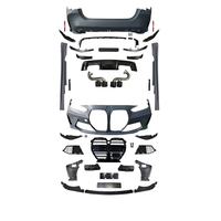 Paket Konversi Body Kit Narrow Body dengan Bumper Depan Belakang, Side Skirt, dan Grille untuk BMW Seri 4 G22 G23 2021-2025 Upgrade ke Gaya M4