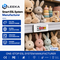 LEEKA Fabricante de ESL, Etiqueta Electrónica de Estante de 2.13 Pulgadas, Etiqueta Electrónica Inalámbrica de Tinta Electrónica para Tiendas