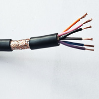 RVVP RVVSP 0.5mm 0.75mm 1.5mm 2.5mm 4mm 6mm 2/3/4/5/6 Core 24AWG 26AWG câble de blindage de contrôle de Signal de fil électrique en cuivre
