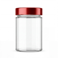 Anpassbare Größe Leeres 280ML 380ML 730ML Einmachglas mit Deckel