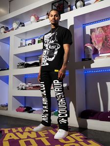 <span class=keywords><strong>Camiseta</strong></span> de Manga Corta para Hombre, 100% Algodón, con Estampado de Personajes, Anti-Pilling, Estilo Urbano - Product Image 6