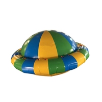 Activité aquatique spéciale résistante à l'usure et aux déchirures, dispositif de loisirs aquatiques en plein air, vaisseau spatial gonflable aquatique