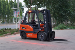 Giá tốt nhất xe nâng điện 3 tấn 3.5 tấn 4 tấn 5 tấn chất lượng cao pin lithium nâng chiều cao 3M-8m DIESEL trang trại 4WD Xe nâng - Product Image 4