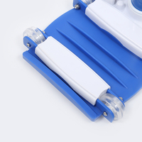 Brosse de nettoyage pour piscine, accessoires de tête d'aspiration, tête d'aspiration flexible de luxe de 14 pouces (35 cm) avec pivot