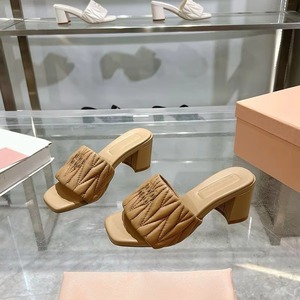 Top Designer One-Piece Women's High Heel <b>Sandal</b> Light Weight Sexy Slip-On Exposed Toes Soft Soles Casual Summer Outdoor - Product Image 3