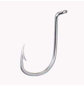 Pêche en mer avec hameçon à ruban blanc, manche long, hameçon simple, hameçon couteau, pour barracuda et mulet - Product Image 2