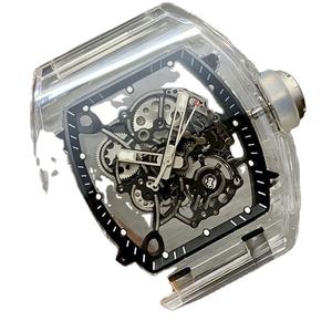 Montre mécanique automatique haut de gamme pour homme, chronographe design, boîtier transparent - Product Image 2