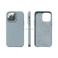 Étui de téléphone magnétique en cuir véritable recyclé personnalisé Étuis de téléphone portable étui de téléphone à sublimation personnalisée