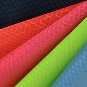 Tela de Poliéster Jacquard de Panal Oxford 420D, Impermeable, Resistente al Fuego, de PVC y PU, para Fútbol - Product Image 1