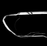Nouveau couvercle de lentille de phare en verre PC pour BMW Série 7 E65 E66 1999-2004