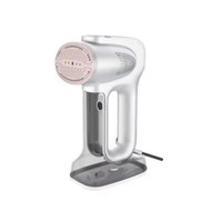 Défroisseur Vapeur Portable à Opération Unilatérale, Fer à Vapeur à Main avec Brosse, Fonction Anti-Brûlure à Sec et Réservoir d'Eau de 260ML/130ML
