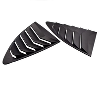 Aérations latérales pour vitres de GT86 Subaru BRZ, couvre-ventilations triangulaires arrière, garniture en PP de haute qualité avec ruban adhésif 3M