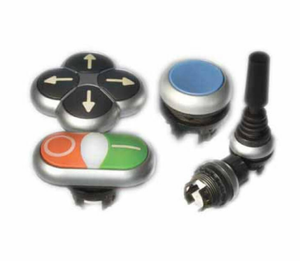Accesorio de botón e indicador luminoso MT-Eaton-Muller, a ras de la cabeza de la lámpara; M22-L-B Número de pedido 216775 Serie M22 Nuevo y en stock - Product Image 1