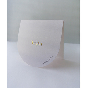 <span class=keywords><strong>In</strong></span> Trong Lá Tên Chết Cắt Bán Tròn Hiện Đại Hình Dạng Tối Giản Thiệp Chúc Mừng Quà Tặng Lá Vàng Bưu Thiếp Thiết Lập - Product Image 2