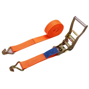 Cinghia di Fissaggio a <span class=keywords><strong>Cricchetto</strong></span> per Camion e Auto con Gancio a J, Cinghia di Ancoraggio per Carichi Pesanti - Product Image 1