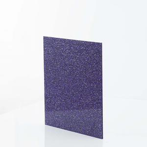<span class=keywords><strong>Plaque</strong></span>/feuille d'acrylique coulée scintillante colorée de 3 mm, panneau/feuille PMMA OEM avec impression sérigraphique, taille personnalisée pour la décoration - Product Image 4