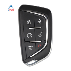 SZMAISHI 5 + 1 botón Car <span class=keywords><strong>Remote</strong></span> Control <span class=keywords><strong>Key</strong></span> Case Fit para Cadillac Auto Reemplazo Smart Vehicle <span class=keywords><strong>Key</strong></span> Fob Shell - Product Image 1