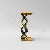Plateforme élévatrice à ciseaux fixe robuste YILU LIFT, table élévatrice hydraulique électrique, taille de plateforme personnalisable pour usage industriel en atelier