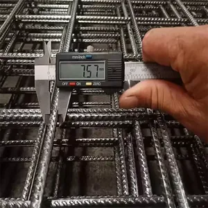 מבני בטון שחור BRC מנהרת שביל מתכת אלקטרו מגלוון מרובע רשת חיזוק תיל מברזל <span class=keywords><strong>gi</strong></span> - Product Image 3