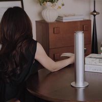 Diffuseur d'huiles essentielles intelligent électrique Auramor, sans eau, atomiseur, contrôlé par application, fonctionne sur batterie, usage domestique, 1 an