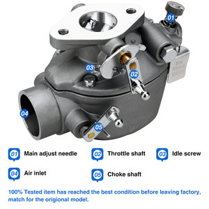 Carburateur EAE9510C pour Ford Jubilee NAA TSX428 remplaçant B2NN9510A - Product Image 1