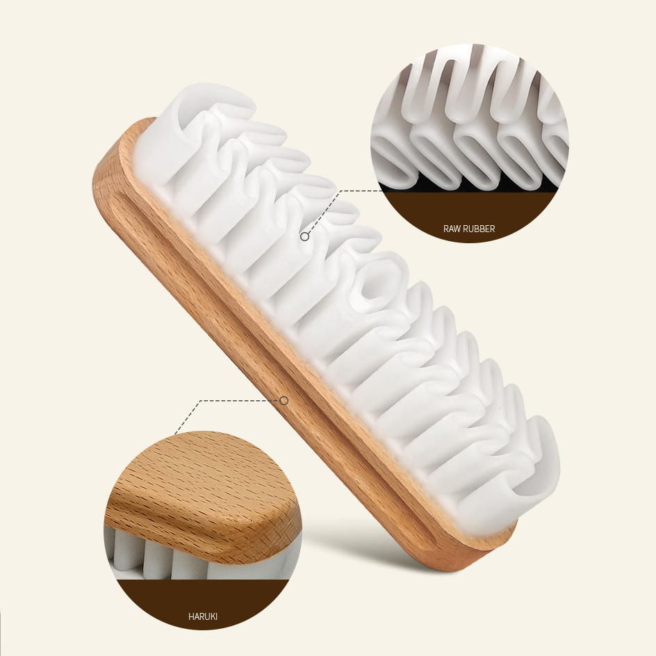 Щетка для чистки, щетинки высокой прочности, практичная щетка для сапог из замшевой ткани для дома