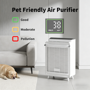 เครื่องฟอกอากาศอัจฉริยะควบคุมผ่านมือถือ กำจัดขนสัตว์เลี้ยง พร้อมไส้กรอง <span class=keywords><strong>True</strong></span> Hepa H13 ดักจับขนสุนัข เครื่องฟอกอากาศอัจฉริยะสำหรับบ้าน - Product Image 2