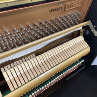Piano Vintage KAWAI TP125 Buatan Jepang Asli, Struktur Enam Tiang Belakang & Palu Premium untuk Pertunjukan Keluarga