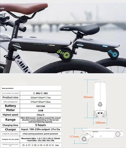 Kit de conversion de motocyclette pour vélo électrique Contrôleur de moteur Booster de vélo Booster électrique de cycle pour VTT - Product Image 6